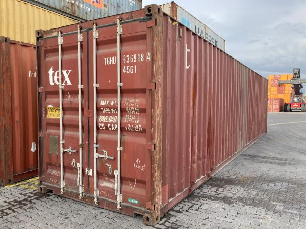 Contenedor 40' HC DRY clase B (SCL)